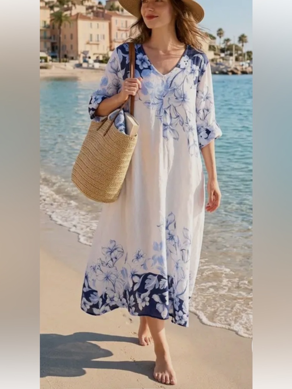 MADE IN ITALY 100% LINEN DRESS